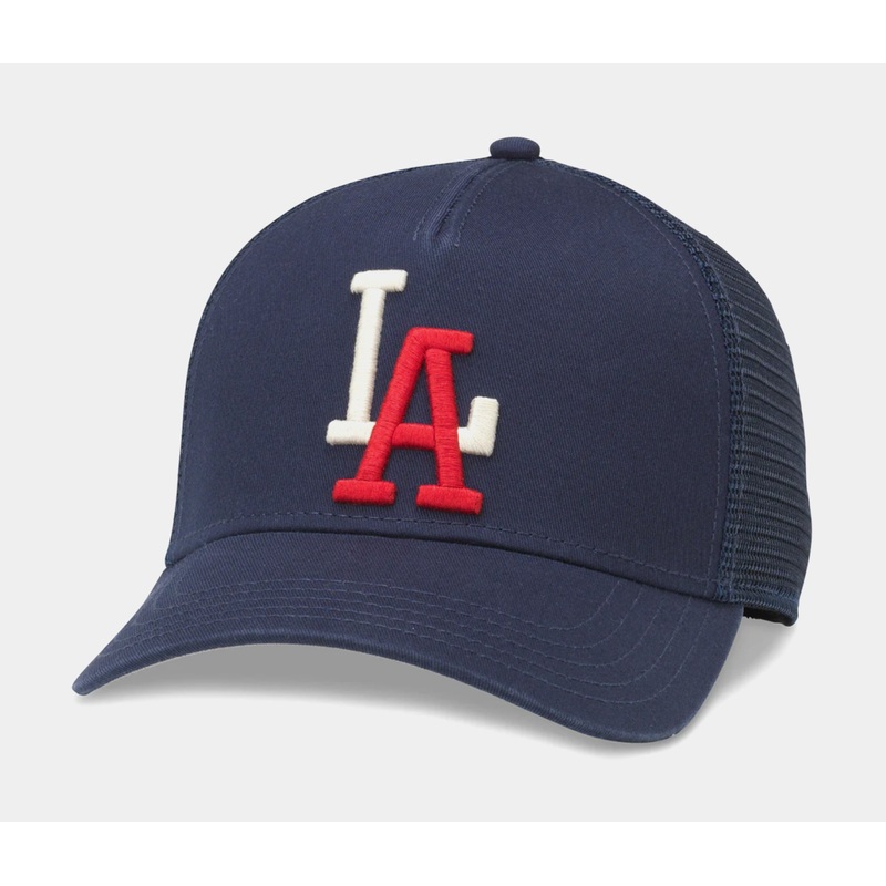 Los Angeles Angels Snapback Mens Hat (Red/Navy)