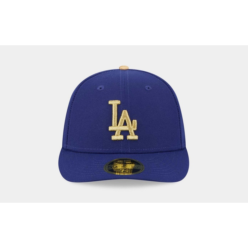 Los Angeles Dodgers Gold Collection 59Fifty Mens Hat (Blue/Gold)