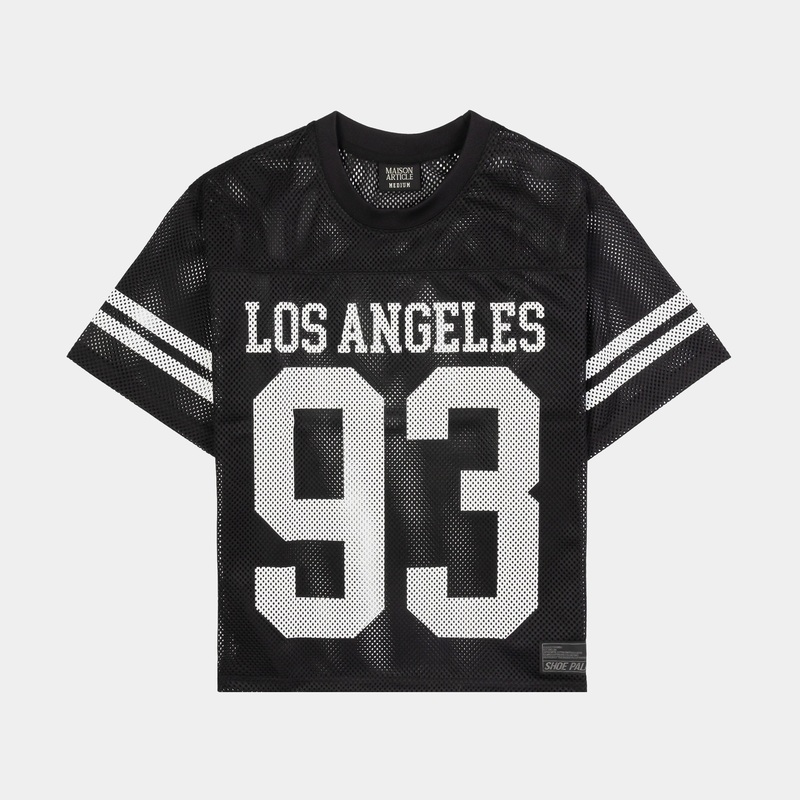 Los Angeles Mesh Mens Jersey (Black/White)