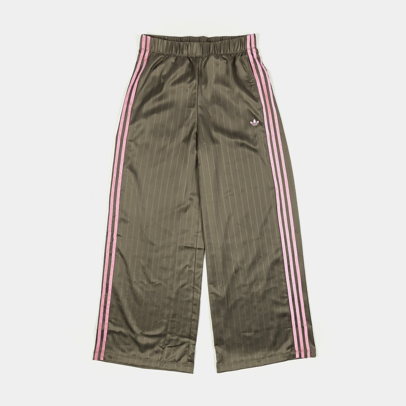 Soccer Summer Satin Womens Pants (Olive/Pink)