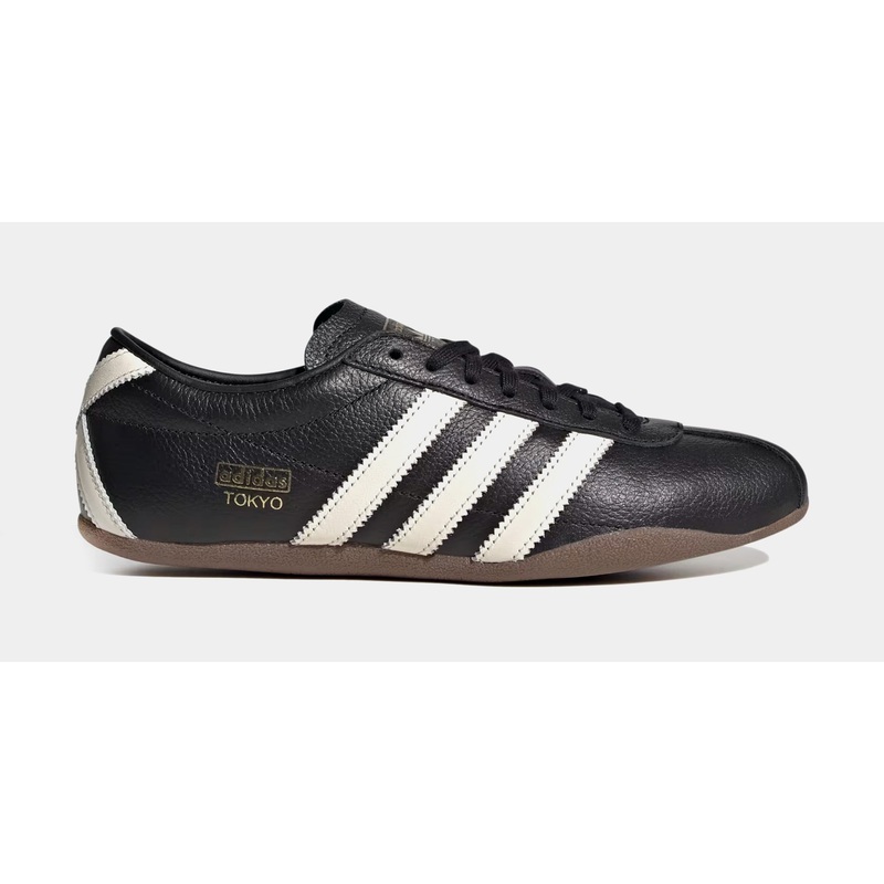 Tokyo Tennis Womens Lifestyle Shoes (Core Black/Off White/Gold Metallic)