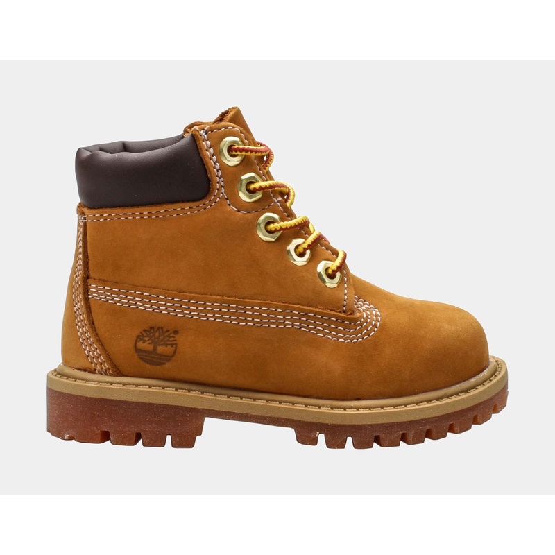 6 Inch Premium Classic Waterproof Infant Toddler Boot (Wheat/Brown)
