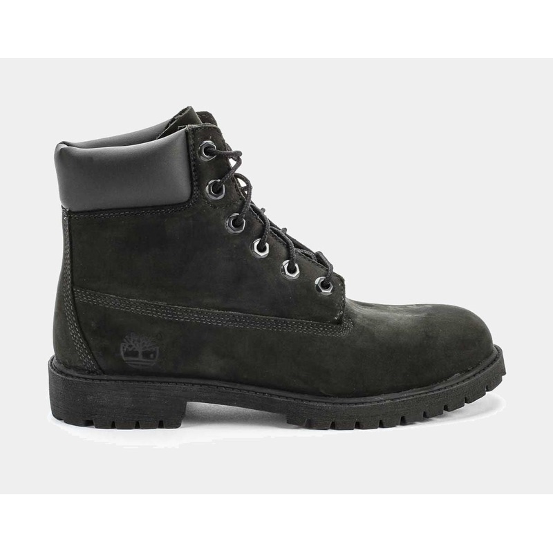 6-Inch Premium Grade School Boots (Black)