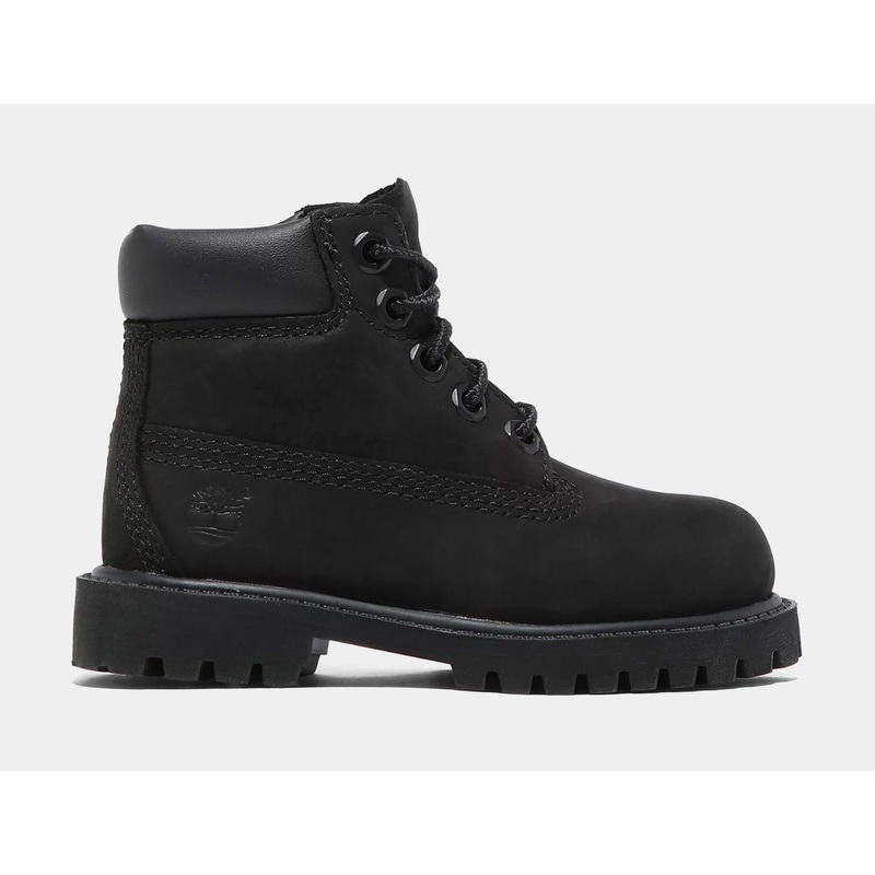 6-Inch Premium Preschool Boots (Black)