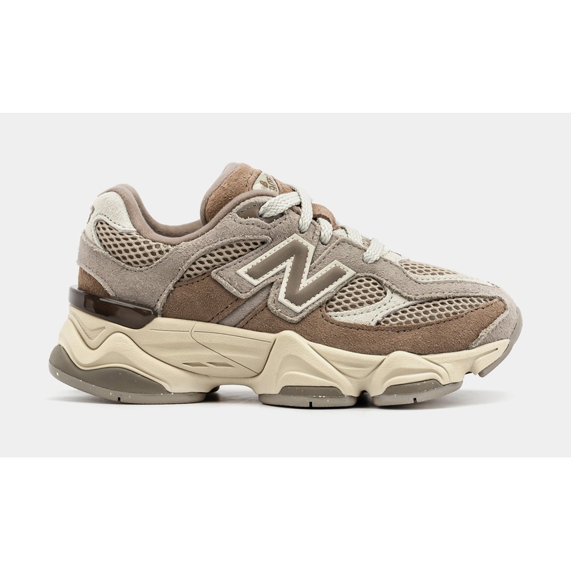 9060 Preschool Running Shoes (Mushroom/Arid Stone)