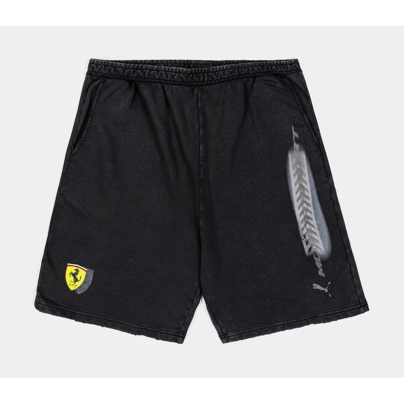 Desert Sun Scuderia Ferrari Race Las Vegas Mens Short (Black/Grey)