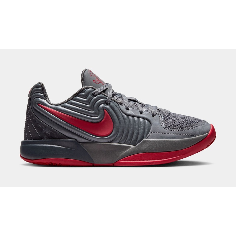 Ja 2 King Of The Court Grade School Basketball Shoes (Iron Grey/Anthracite/Gym Red)