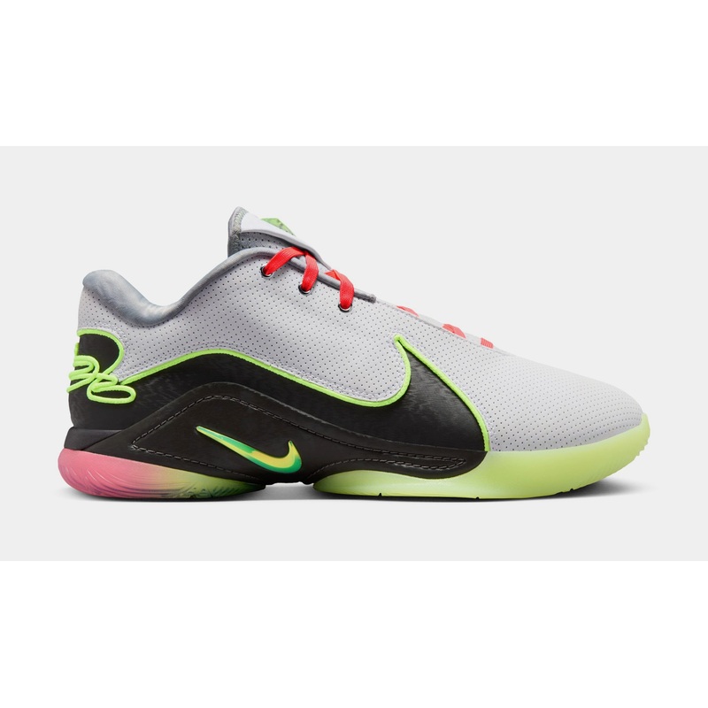 Lebron 22 Moonlight Mens Basketball Shoes (White/Volt Glow/Medium Ash/Hot Lava/Wolf Grey)