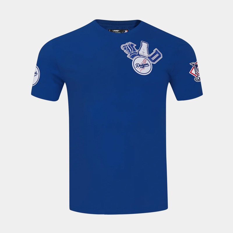 Los Angeles Dodgers City Mens Short Sleeve Shirt (Blue/White)