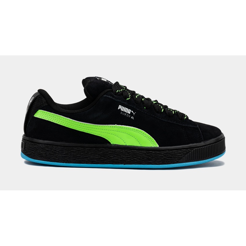 MAPF1 Neon Energy Suede XL Mens Lifestyle Shoes (Sheen Green/Black)