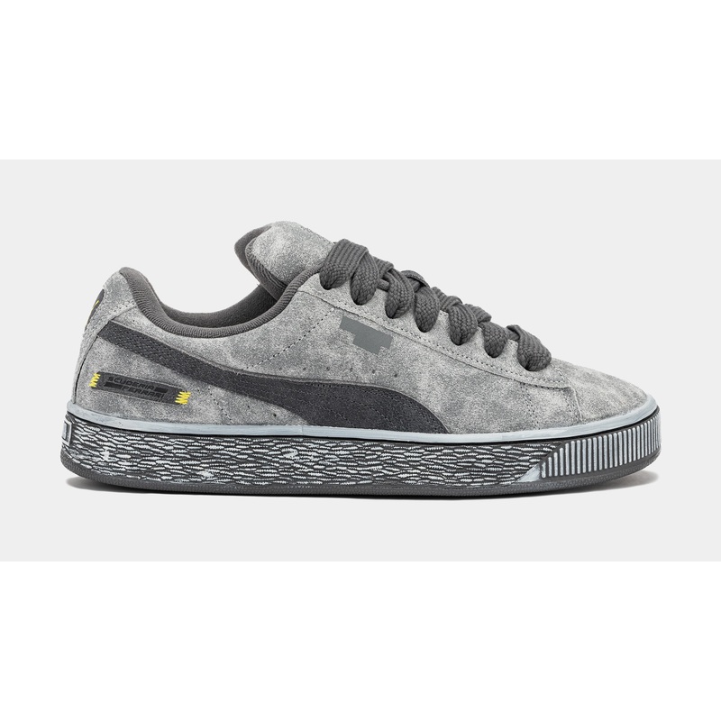 Scuderia Ferrari Desert Sun Suede XL Mens Lifestyle Shoes (Desert Black/Grey)
