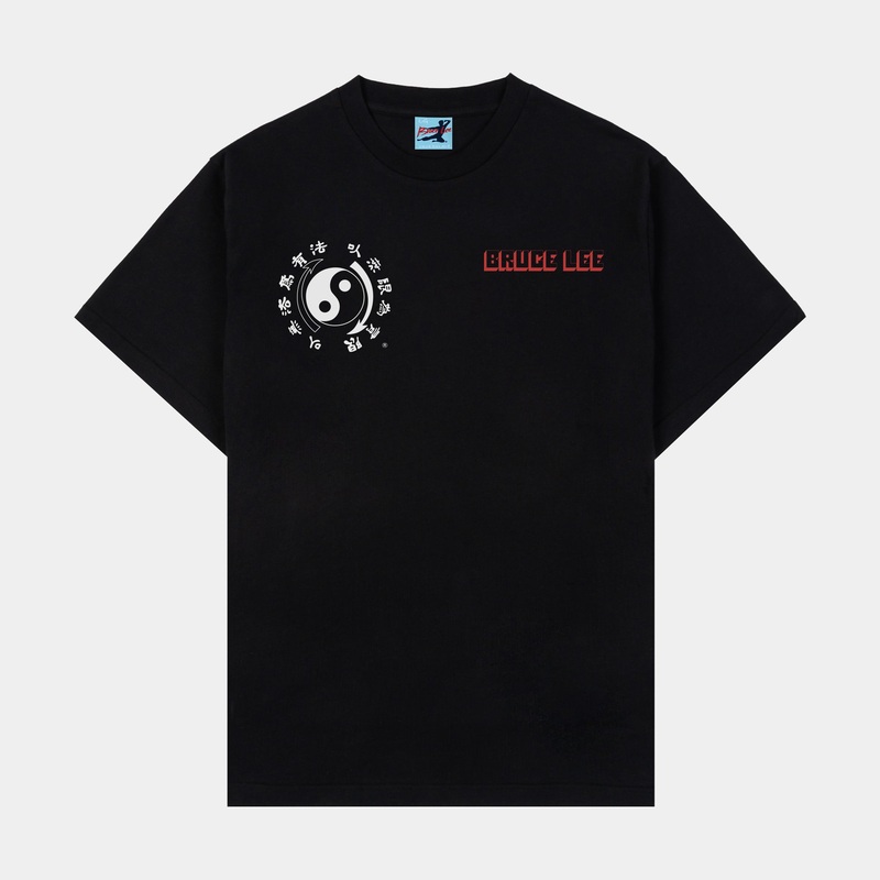 SP x Bruce Lee Icon Mens Short Sleeve Shirt (Black/Red)