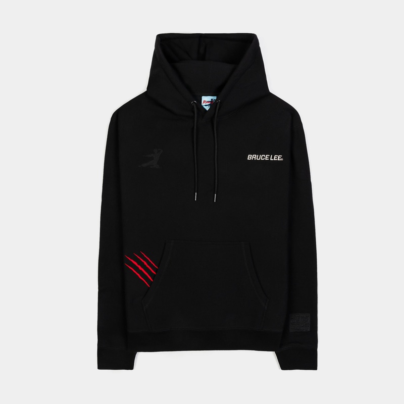 SP x Bruce Lee Mirrors Pullover Mens Hoodie (Black)