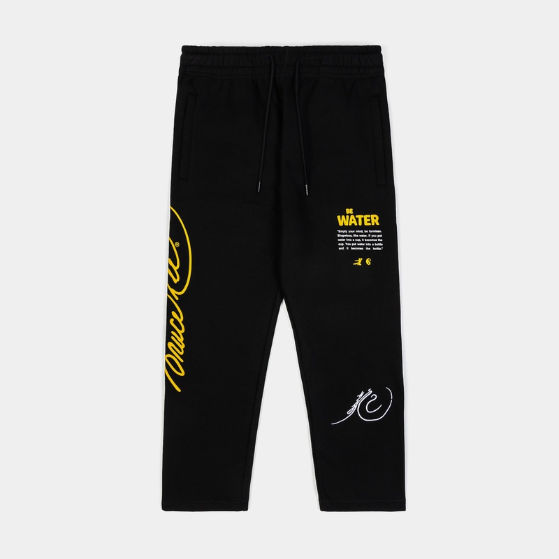 SP x Bruce Lee Water Jogger Mens Pants (Black/Yellow)