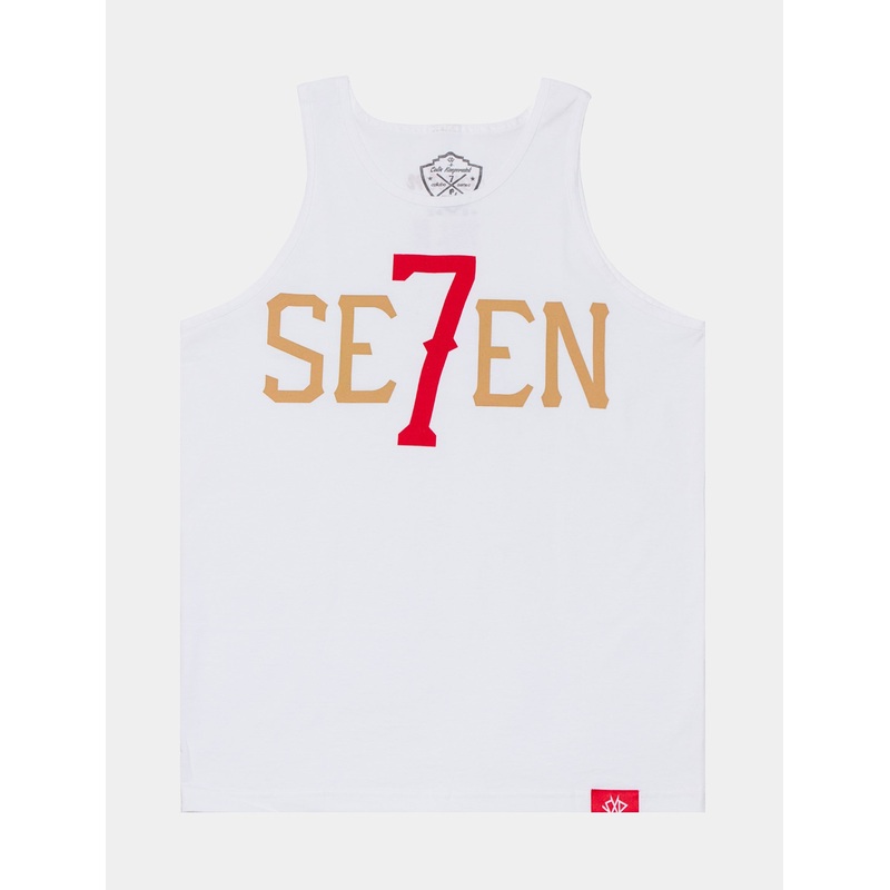 Worn By Kaepernick – Supply & Demand Se7en Tank Top Mens Tank Top (White)