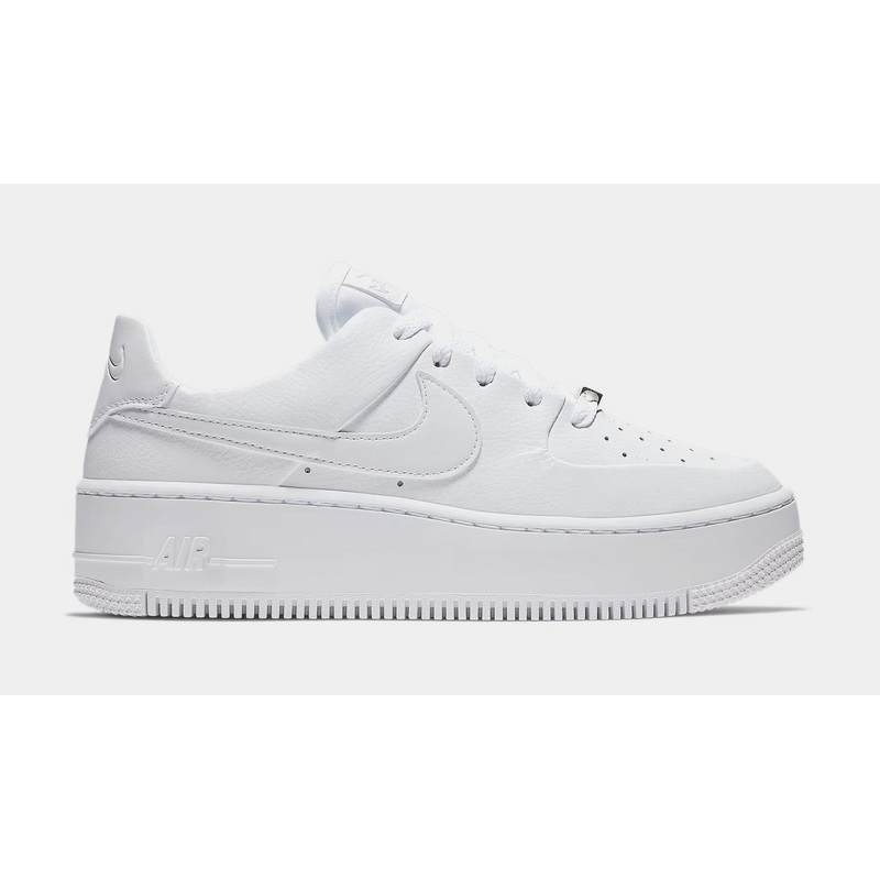 Air Force 1 Low Sage Womens Lifestyle Shoes (White/White)