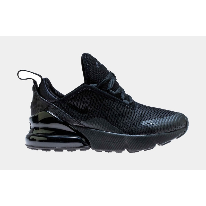 Air Max 270 Preschool Running Shoe (Black/Black)