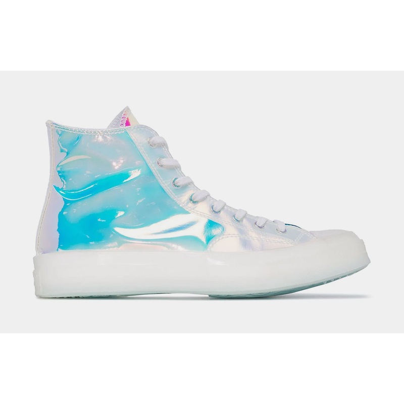 Chuck Taylor All Star 70 High Mens Lifestyle Shoes (White/Iridescent)