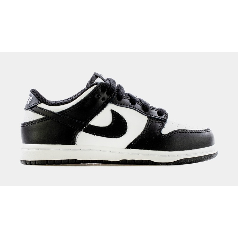 Dunk Low Retro Preschool Lifestyle Shoes (White/Black)