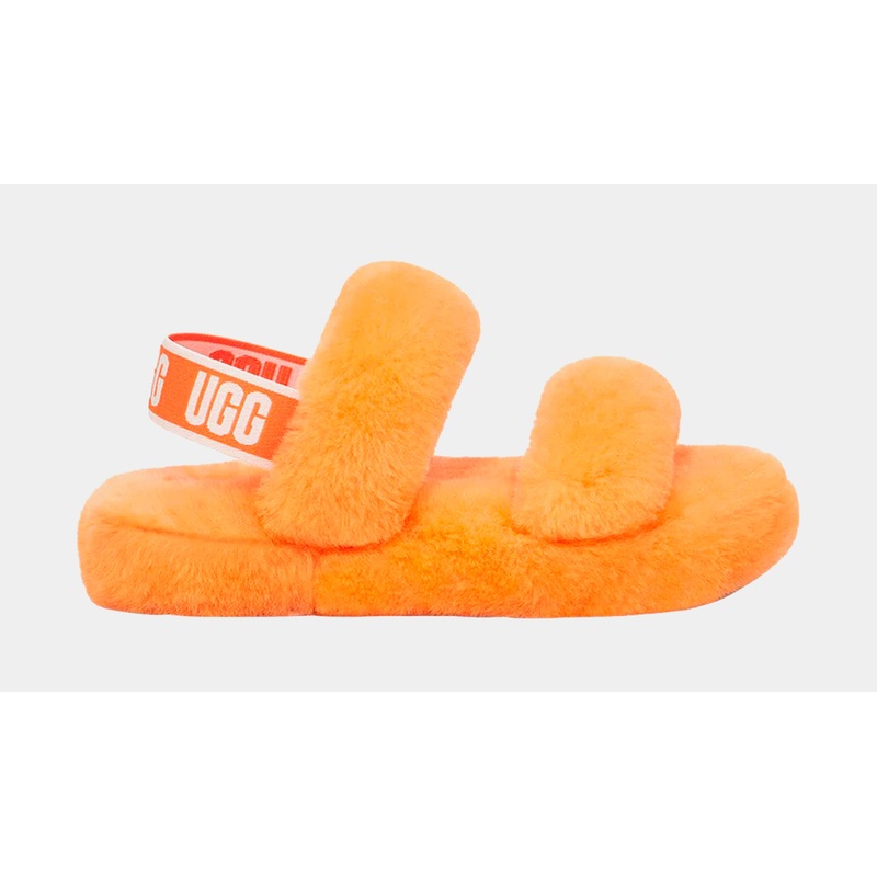 Oh Yeah Grade School Sandals (Orange)
