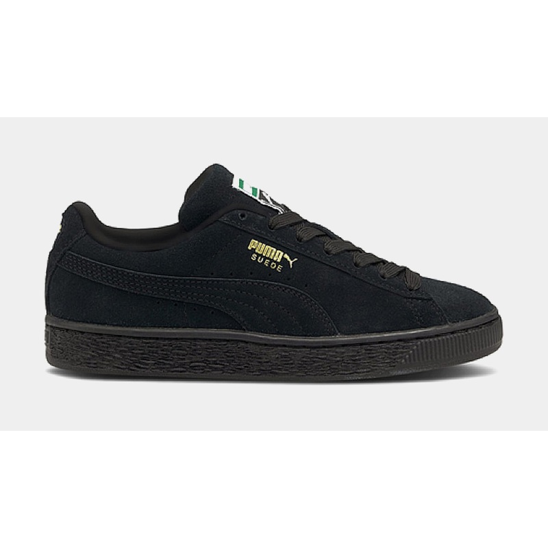 Suede Classic 21 Grade School Lifestyle Shoes (Black)
