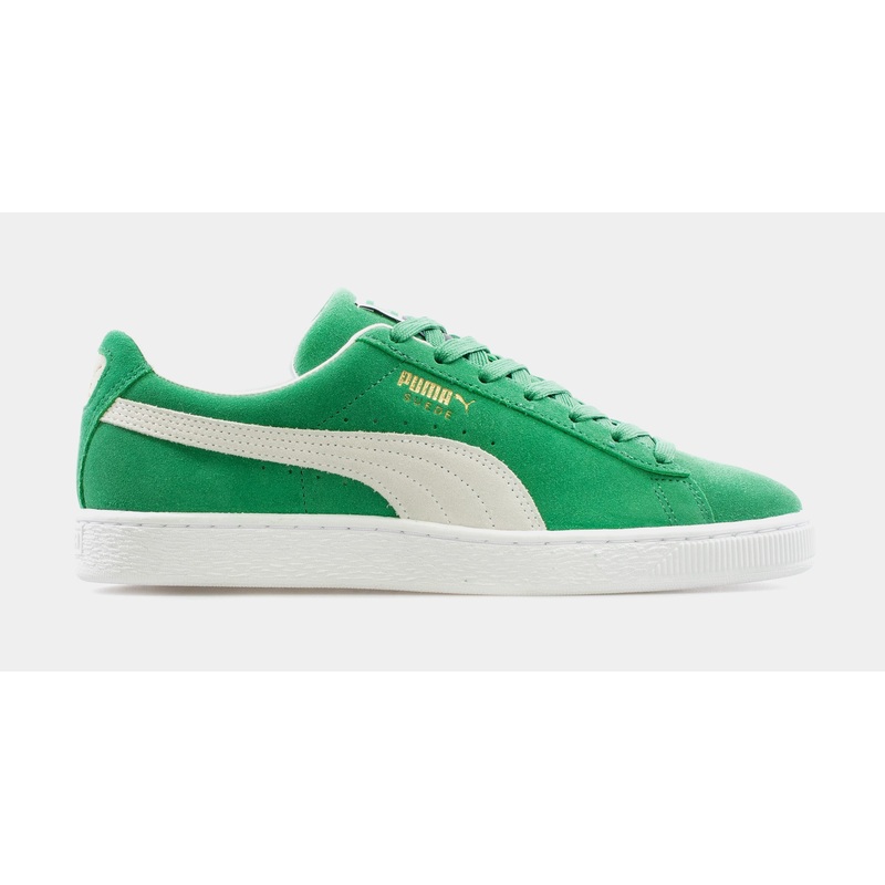 Suede Classic 21 Mens Lifestyle Shoe (Green/White)
