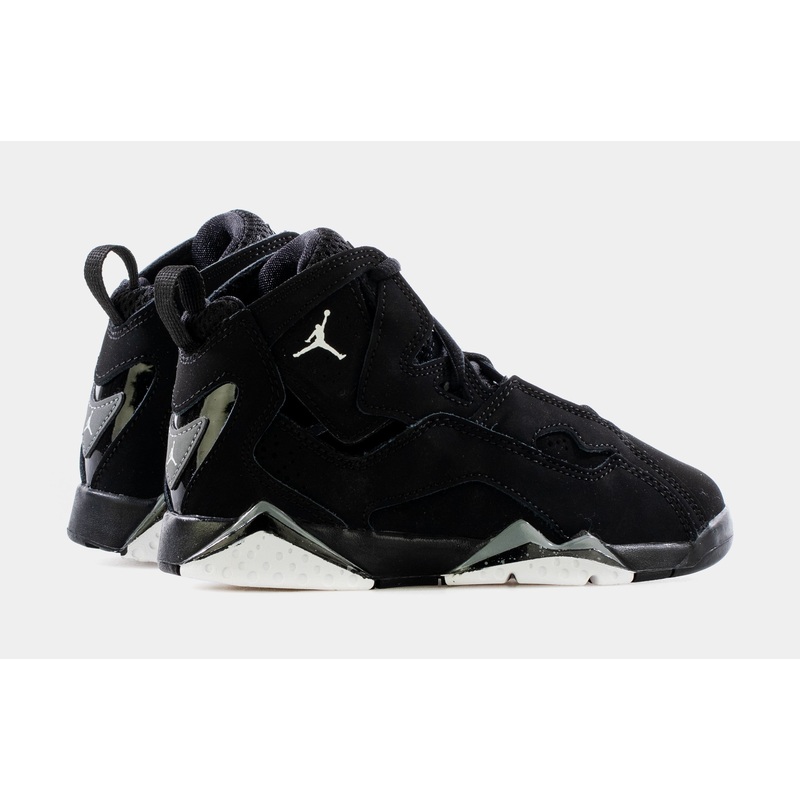 True Flight Preschool Basketball Shoes (Black/White/Grey)