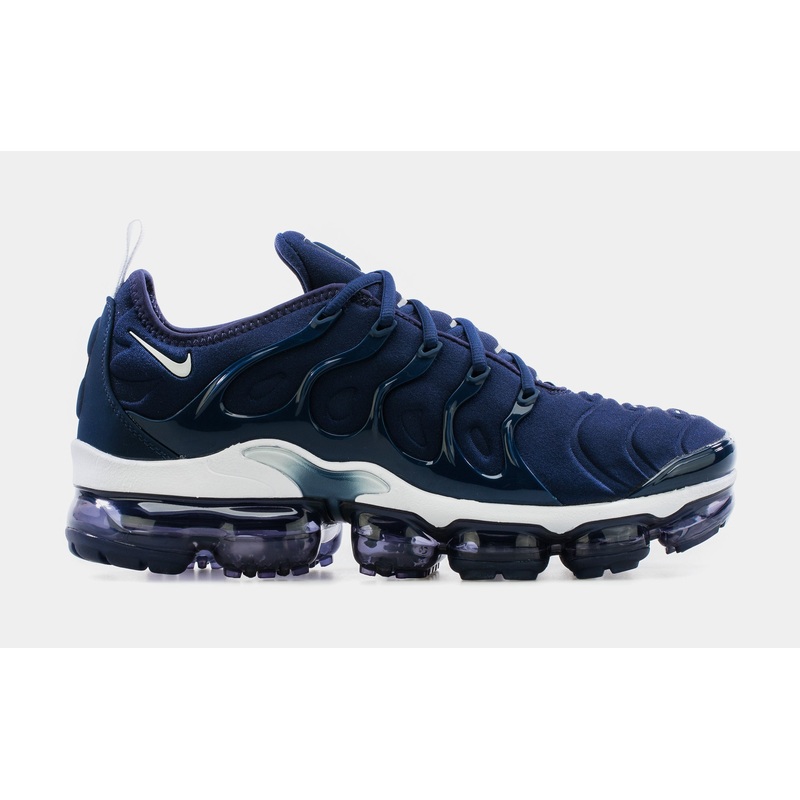 Vapormax Plus Midnight Navy Mens Running Shoes (Navy/White)