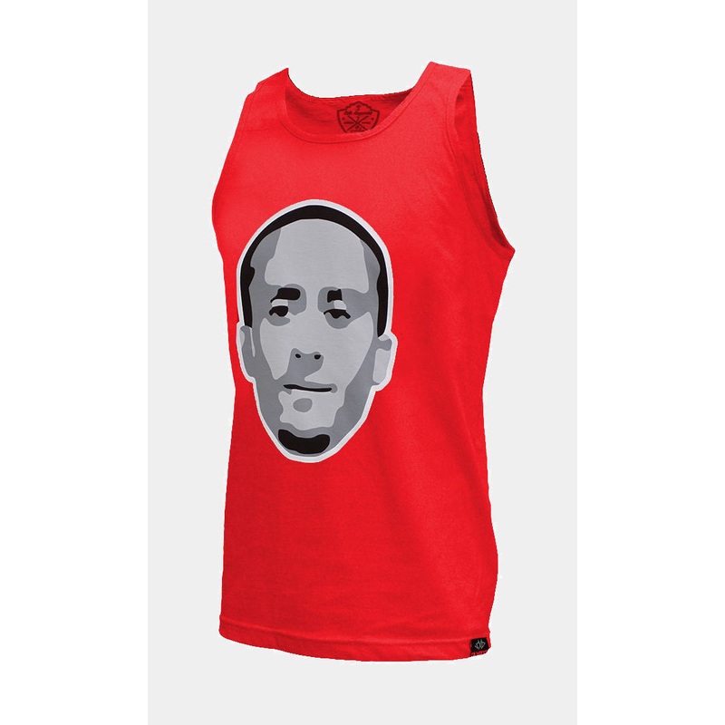 Worn By Kaepernick – Supply & Demand Face Tank Top Mens Tank (Red)