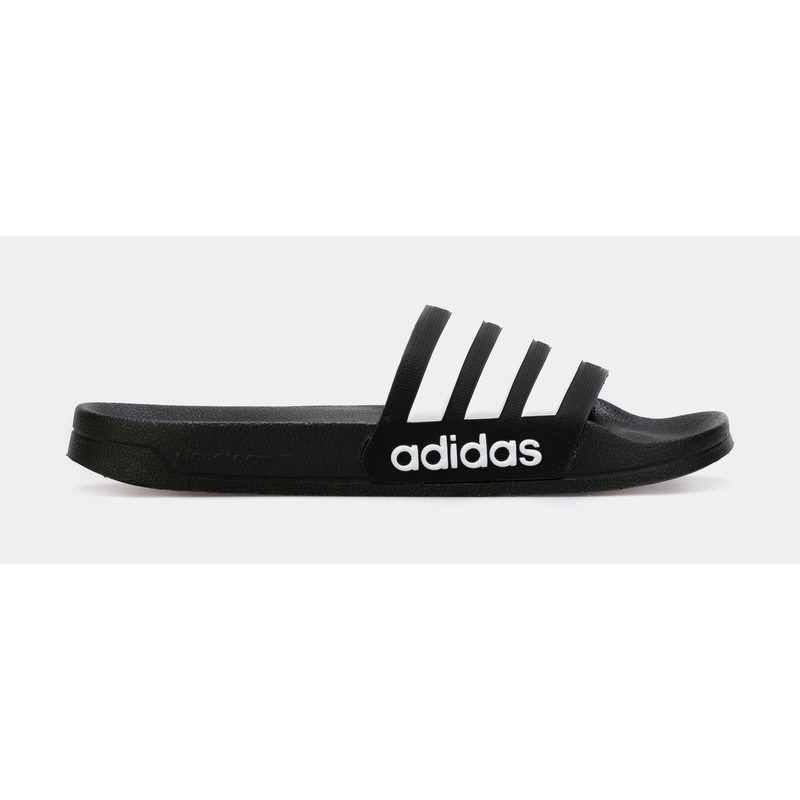Adilette Cloudfoam Mens Slide Sandal (Black)