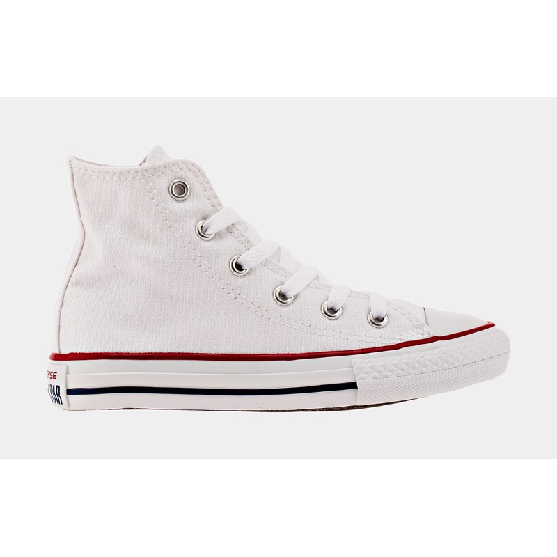 Chuck Taylor All Star Hi Preschool Lifestyle Shoes (White)