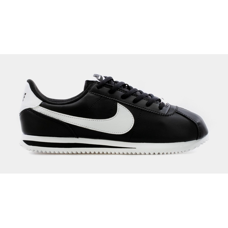 Cortez Basic SL Grade School Lifestyle Shoe (Black/White)