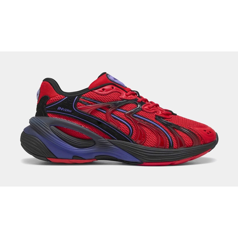 Inverse Rev Mens Lifestyle Shoes (Red/Black)