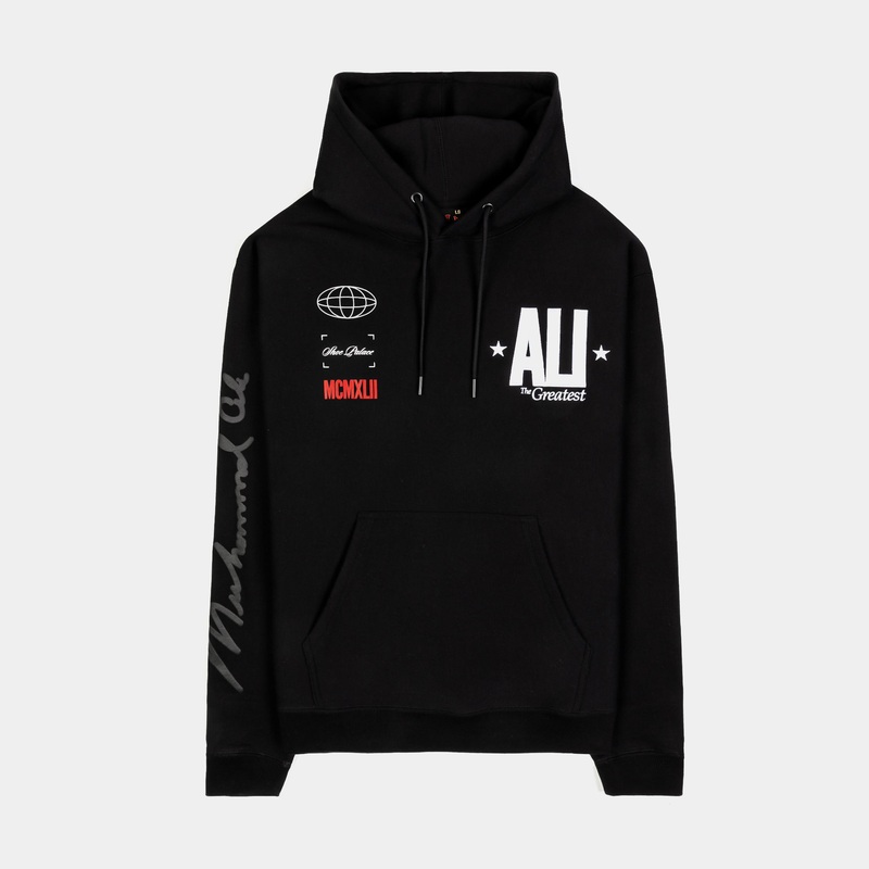 SP x Muhammad Ali Greatest Pullover Mens Hoodie (Black/White)
