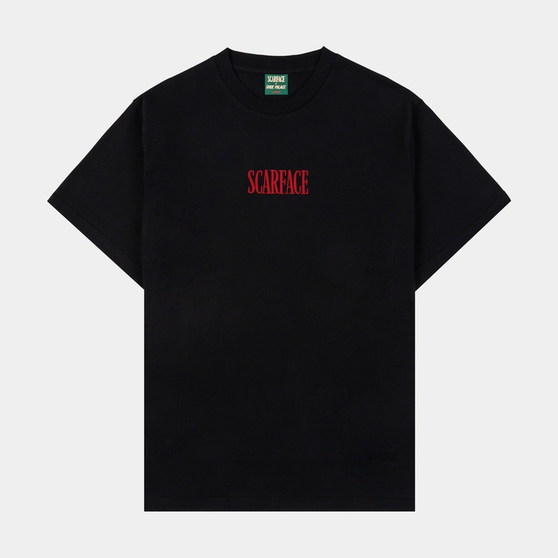 SP x Scarface The Poster Mens Short Sleeve Shirt (Black/Red)