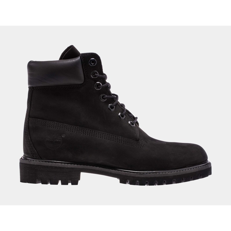 6-Inch Premium Mens Boots (Black Nubuck)