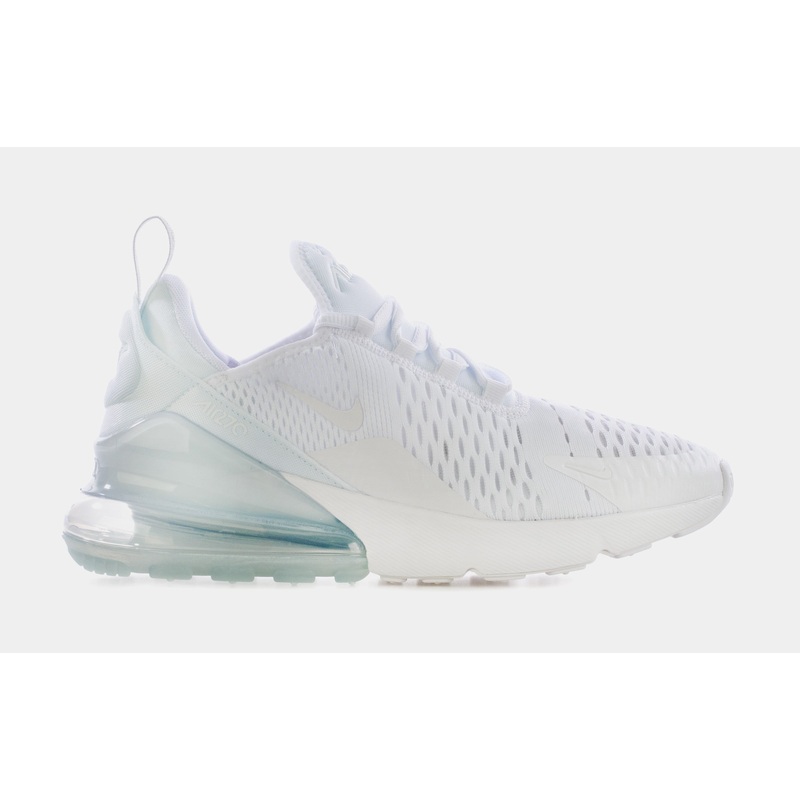 Air Max 270 Grade School Lifestyle Shoes (White)