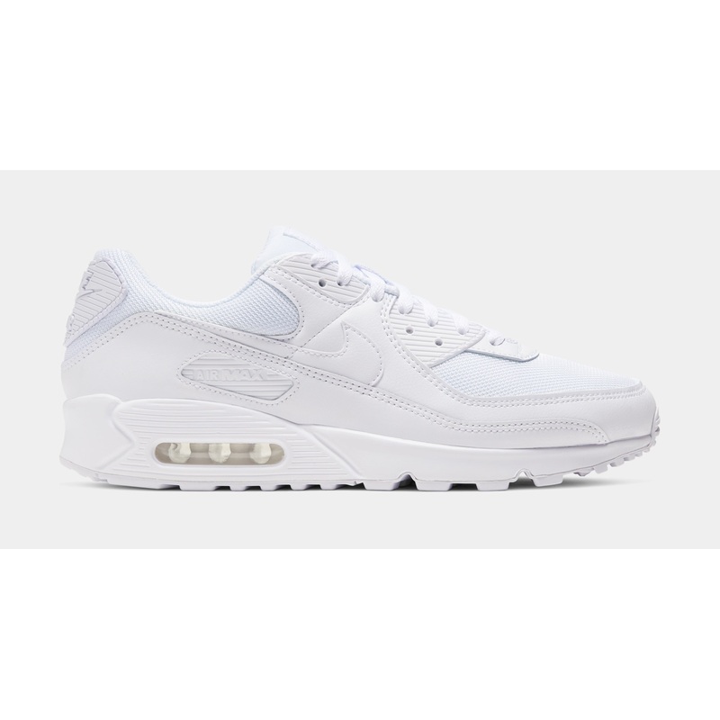 Air Max 90 Tonal Pack Mens Lifestyle Shoes (Triple White)