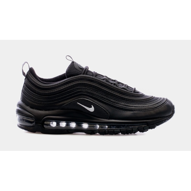 Air Max 97 Grade School Running Shoes (Black)