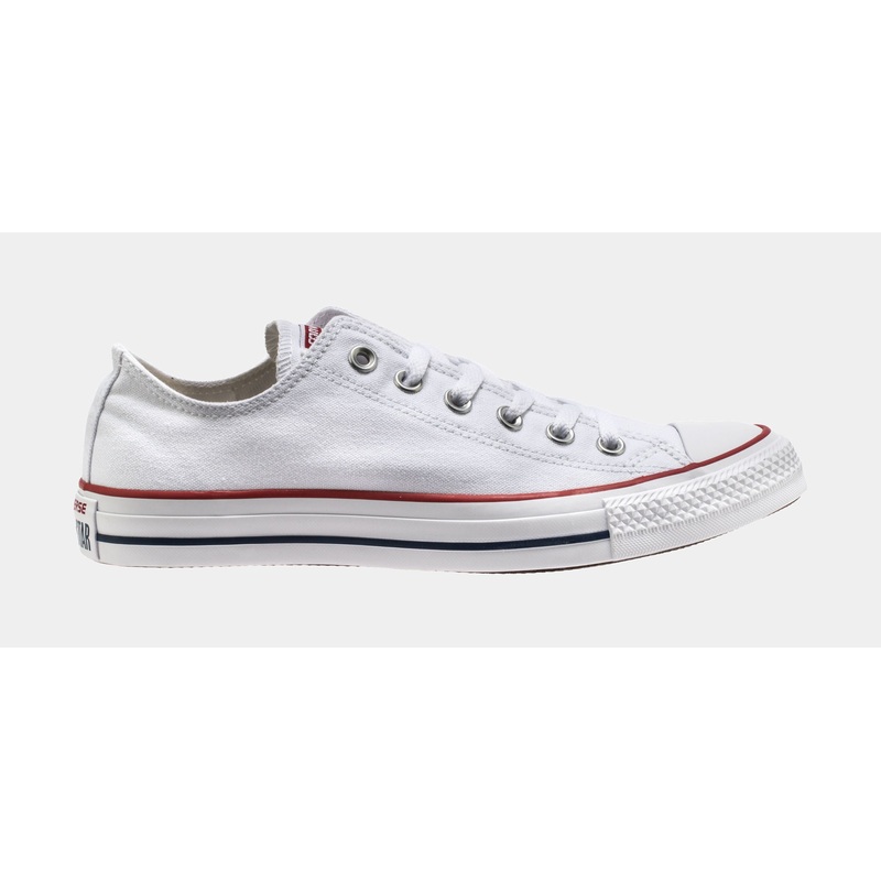 Chuck Taylor All Star Classic Colors Low Solid Canvas Mens Lifestyle Shoes (Optical White)