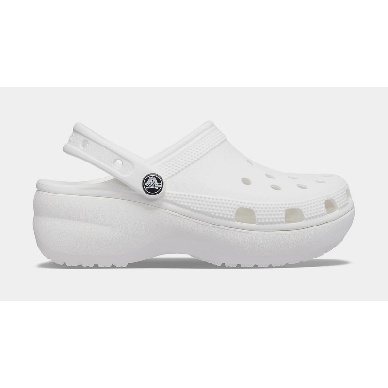 Classic Platform Clog Women Sandals (White)