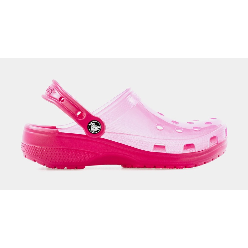 Classic Translucent Clog Mens Sandals (Pink)