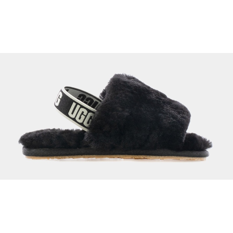Fluff Yeah Toddler Slide Sandal (Black)