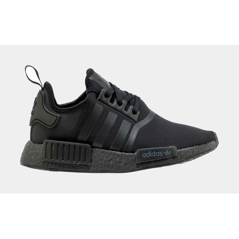 NMD R1 Triple Threat Grade School Running Shoe (Black)