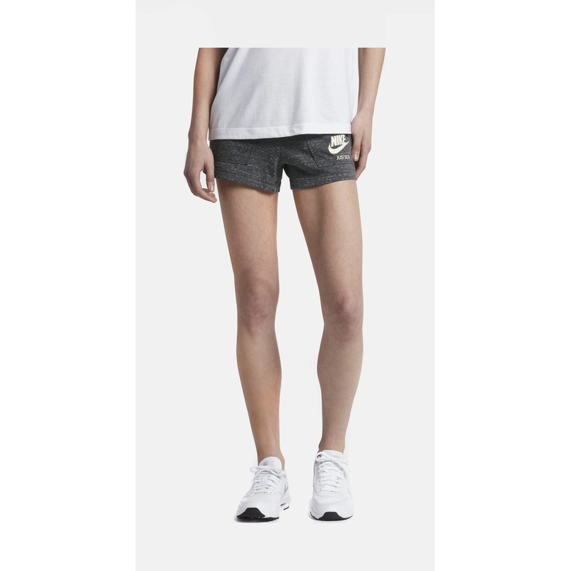 Sportswear Gym Vintage Womens Shorts (Grey)