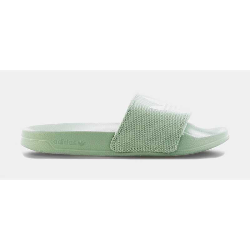 Adilette Lite Slides Womens Sandal (Green/White)