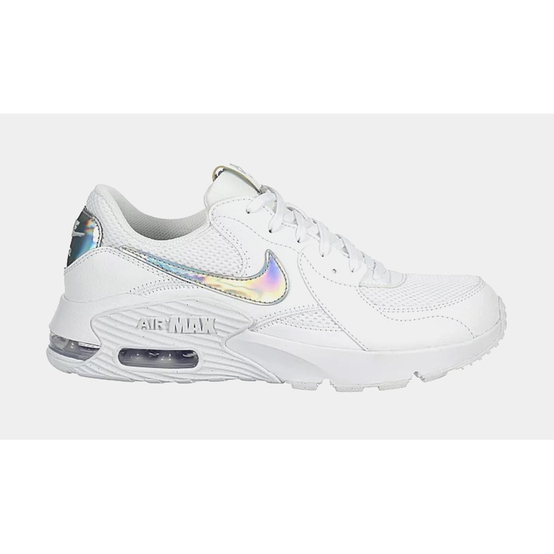Air Max Excee White Iridescent Womens Running Shoes (White)