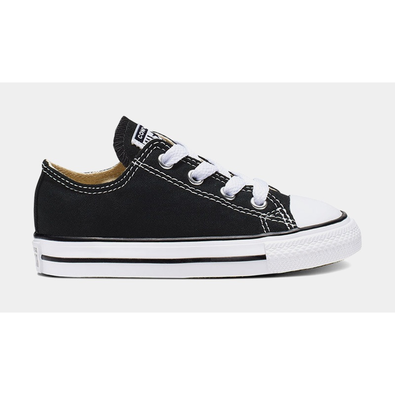 Chuck Taylor All Star Low Infant Toddler Lifestyle Shoes (Black/White)