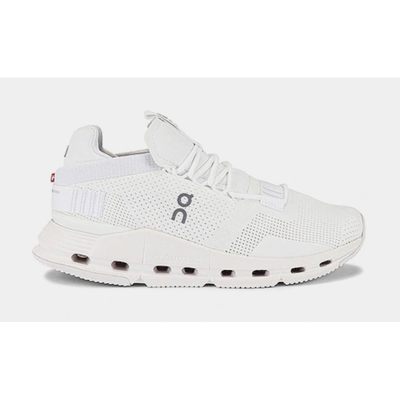 Cloudnova All White Womens Running Shoes (White)
