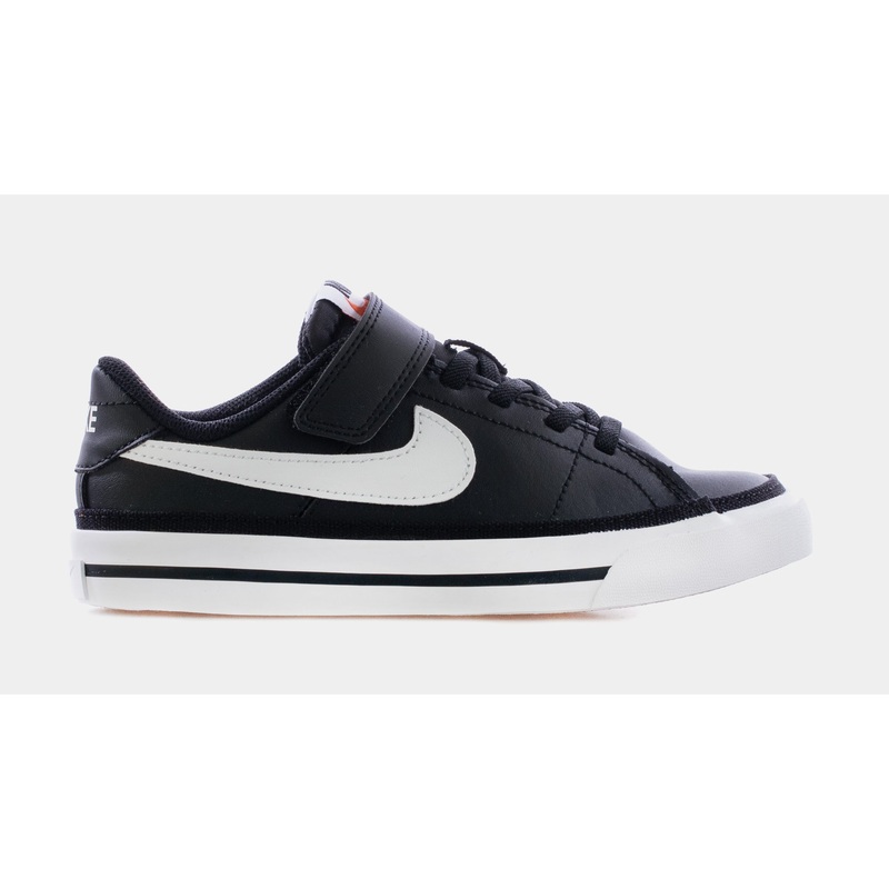 Court Legacy Preschool Lifestyle Shoes (Black)